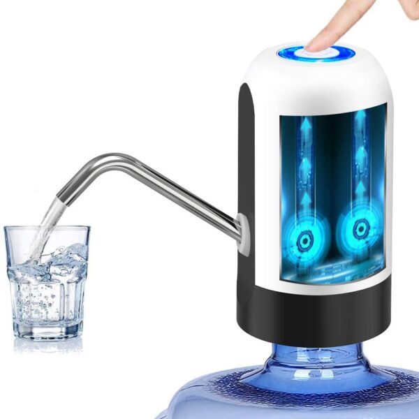 Automatic Portable USB Rechargeable Electric Water Pump Dispenser One Click Auto Switch