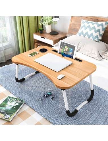 Portable folding on sale computer table