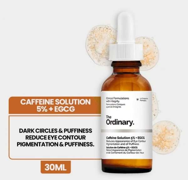 The Ordinary Caffeine 5% + ECGC De-Puffing Eye Serum 30ML