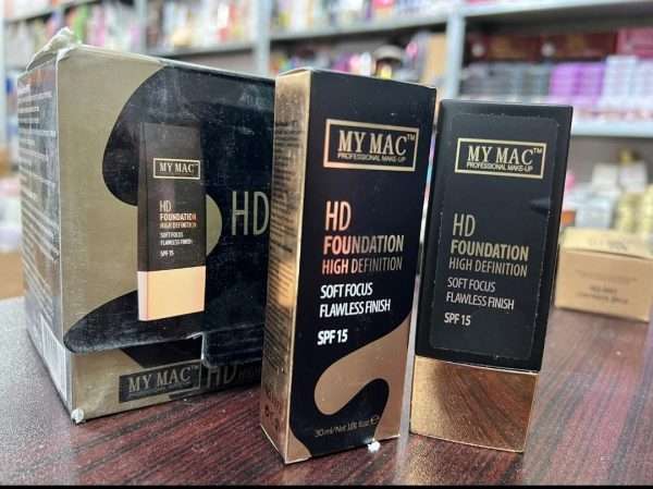 My Mac HD Foundation - High-definition, long-lasting and transfer-proof foundation