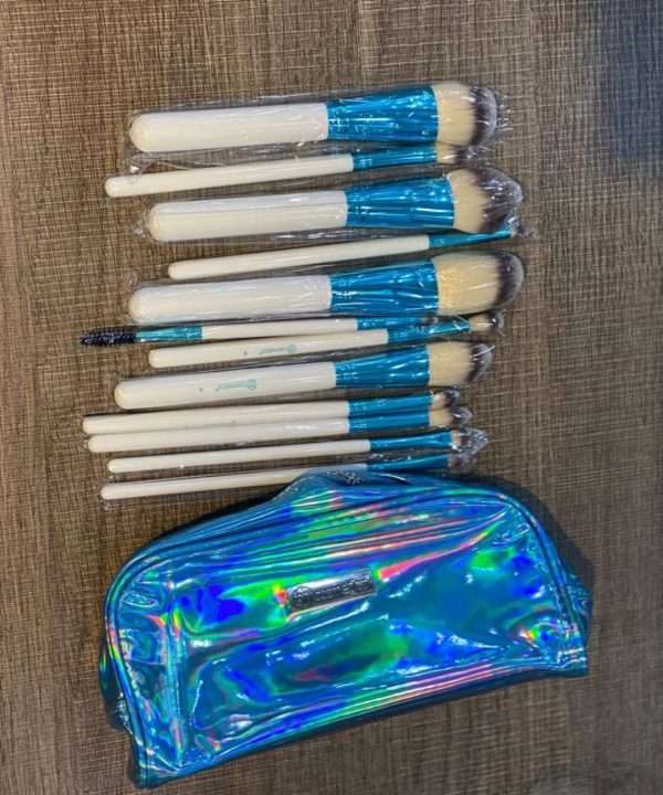 Bh Blue 12/Pcs MakeUp Brush Set