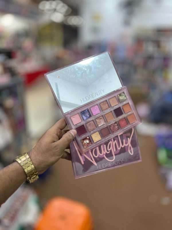 HUDA BEAUTY Naughty Nude Eyeshadow Palette - 18 Colors