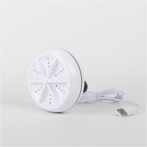 2-in-1 Ultrasonic Turbo Portable Mini Turbine Washing Machine with USB ...