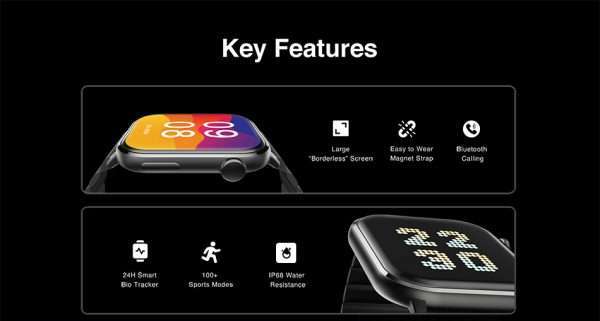 Imilab W02 Bluetooth Calling SmartWatch