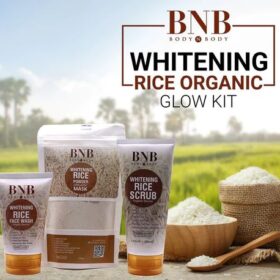 Pack Of 3 BNB Rice Extract Bright & Glow Kit