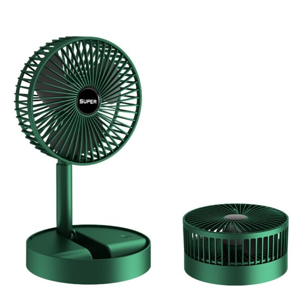 Portable Electric Mini Fan Foldable Telescopic Fan USB Rechargeable Fan For Office and Household