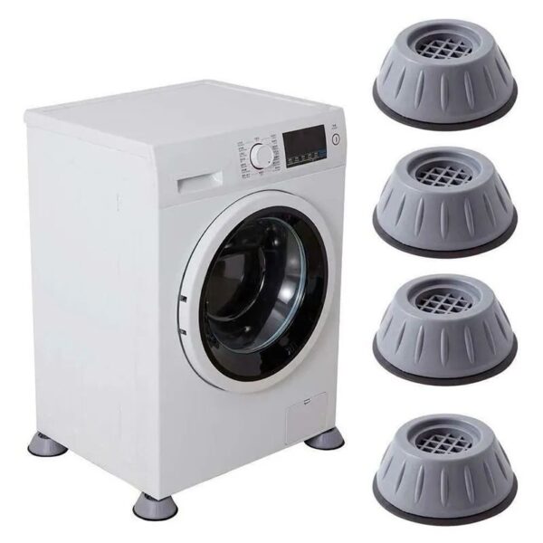 4Pcs Washer Foot Pads 4Pcs Anti Vibration Pads For Washing Machine Holder Dryer Shock Support Prevent Moving Non-Slip