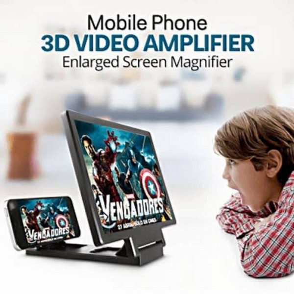 F1 Mobile Phone 3D Screen Magnifier with Box Amplifier Enlarged Video