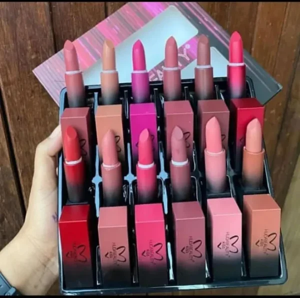 New 12 Pcs Huda Beauty Matte Lipstick Set