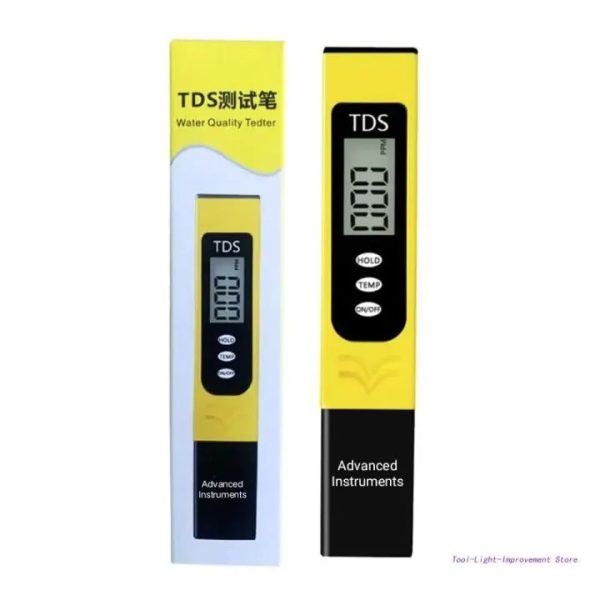 ADVANCED™ Digital Pocket TDS Meter with Accurate Temperature and Water Quality Measurement Testing Meter