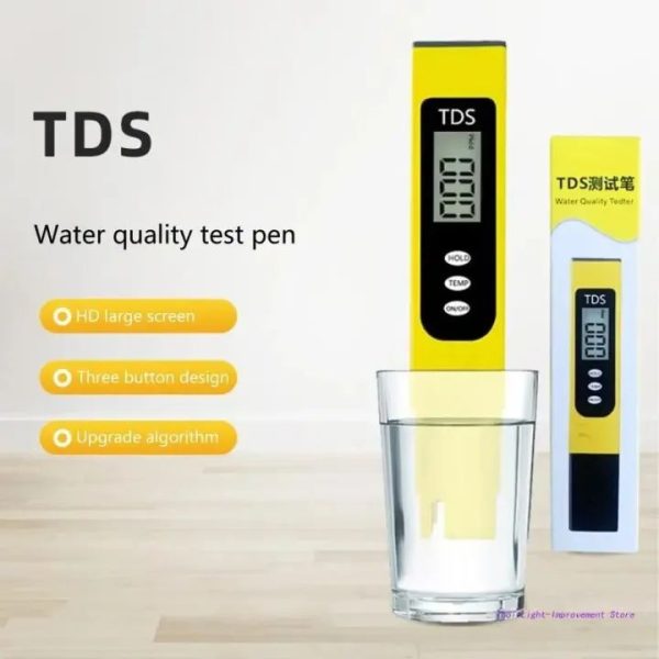 ADVANCED™ Digital Pocket TDS Meter with Accurate Temperature and Water Quality Measurement Testing Meter