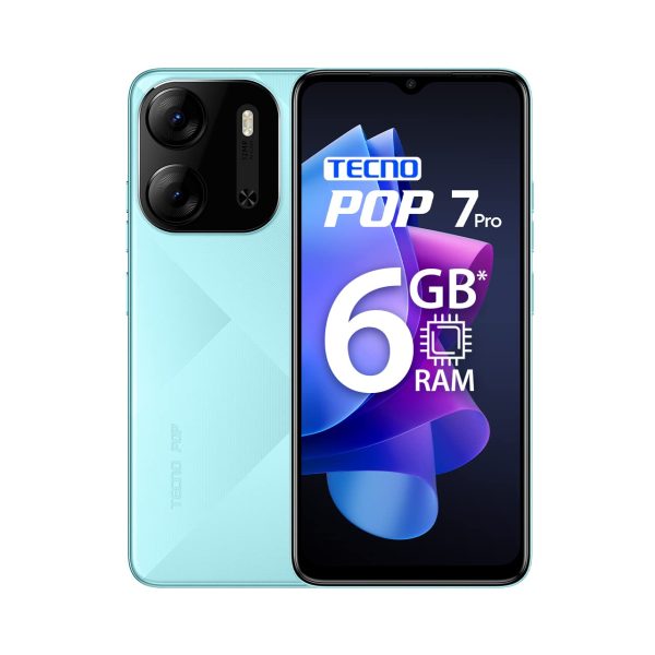 Tecno Pop 7 Pro - 6.56 inches Display