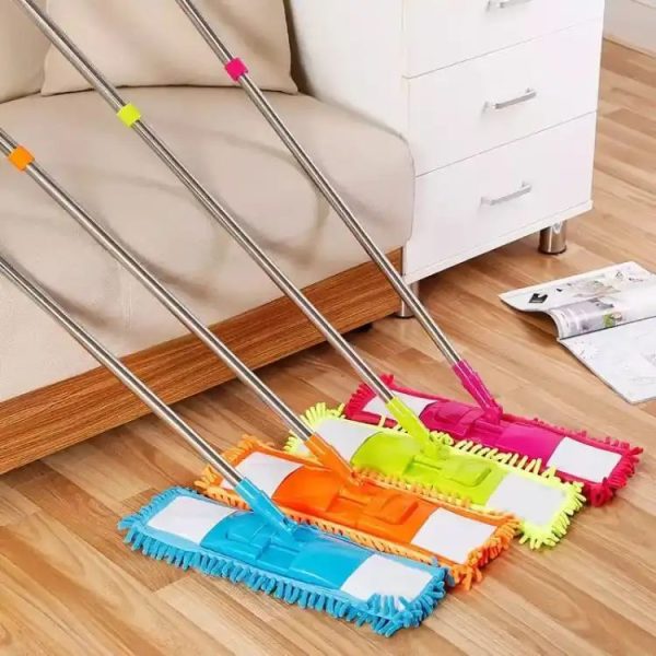 Mop - Floor Cleaner Home Cleaning Supply Flat Mop Microfiber Mop Wet & Dry Mop