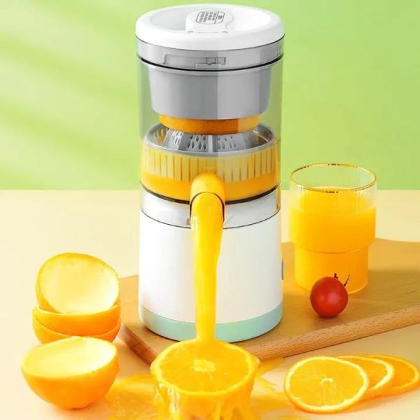 Rechargeable Citrus Juicer Machines Fruit Electric Orange Juicer Squeezer USB Rechargeable Easy Press Lemon Lime Orange Grapefruit Juice Squeezer