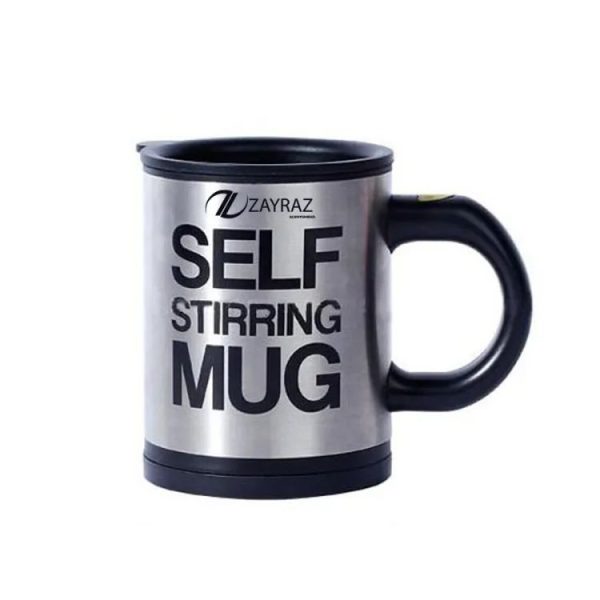 Self Stirring Coffee Mug Cup Electric Stainless Steel Automatic Self mixing Spinning Home Office Travel Cup