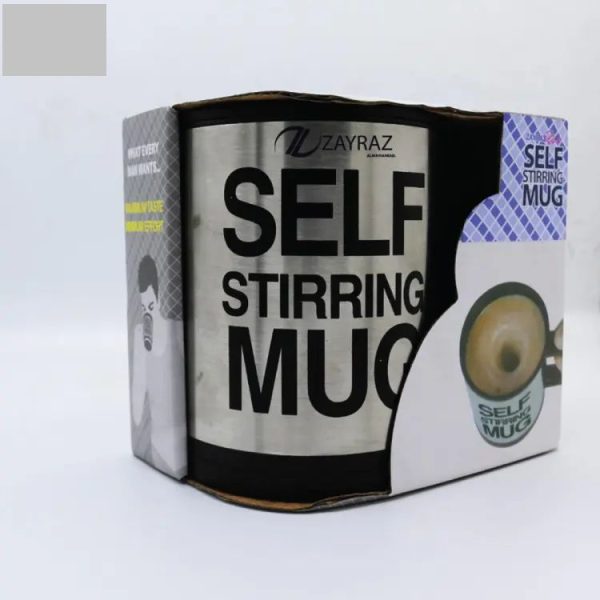 Self Stirring Coffee Mug Cup Electric Stainless Steel Automatic Self mixing Spinning Home Office Travel Cup