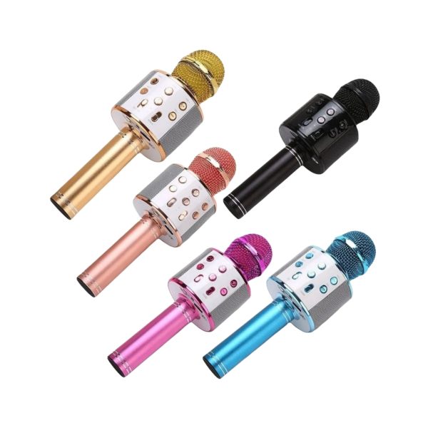 Wireless Microphone Bluetooth Can Connect Many Devices With Speaker Rechargeable Portable Mic for Family Function Party