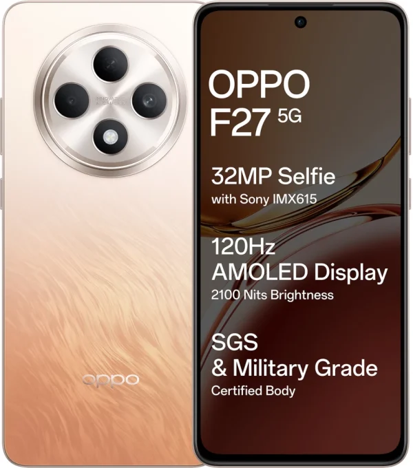 Oppo F27 - 6.67 inches Display