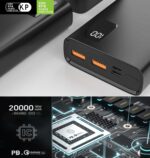 KP King Power 20000 mah PD-25 18 Watt Powerbank - Image 2