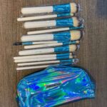Bh Blue  12/Pcs MakeUp Brush Set