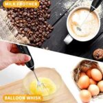 2 In 1 Electric Rechargeable Coffee Beater/Coffee Mixer  And Milk Frother - Image 5