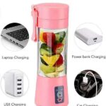 6 Blades Portable Juicer Blender, Travel Personal USB Mixer Juice - Image 2