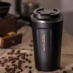 510ML Heat Preservation Coffee Mug Stainless Steel Travel Portable Mug Coffee Milk Cup Vacuum Flasks Thermo Cup - Image 2