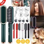 Electric Hair Straightener Brush For Girls Professional Anti Scaled Best Hair Styling Straightener Brush for Girls / Women