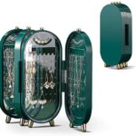 Foldable Jewellery Organizer with Mirror For Ear Rings & Necklace