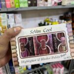 Seven Cool 2in1 highlighter blusher Palette