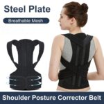 Premium Quality Adjustable Magnetic Posture Corrector Corset Back Brace Back Belt Lumbar Support Straight Corrector for Men Women - Image 2