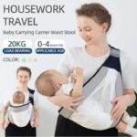 Newborn Baby Carrier Adjustable  Sling Wrap Breathable Backpack Shoulder Strap for Baby Feeding