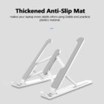 X-Shape Adjustable Foldable Lightweight Laptop Stand  Desktop Notebook Holder Desk - Laptop Stand