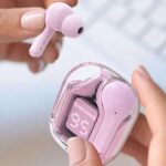 Air31 earbuds wireless crystal Transparent and Bluetooth 5.3 - Image 3