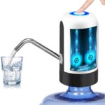Automatic Portable USB Rechargeable Electric Water Pump Dispenser One Click Auto Switch - Image 2