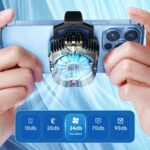 DL05 Mobile Phone Radiator Digital Display Portable Back Clip Phone Cooling Fan Cooler for All Smartphone - Image 4