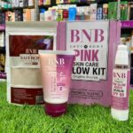 PACK OF 3 BNB Pink Glow Kit  ( Toneup Facewash + Saffron Mask + Pink Glow Sunscreen )