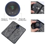 Ems Foot Massager - Foldable Electric Foot Massager Mat - Muscle Stimulation Physiotherapy Foot Massager Pad For All - Image 4