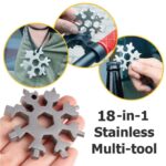 18-in-1 Stainless Steel Snowflakes Multi-tool Kit