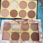 Miss Rose 8 Colors Compact Powder Palette