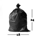 Garbage Bags For Dustbin Pack Of 32 - 18 X 24 Inch - (1 Roll / 32 Garbage Bags) - Image 2