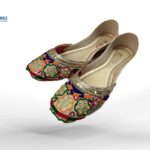 Fancy Pure Leather Hand Crafted Multi Color EMBROIDERED