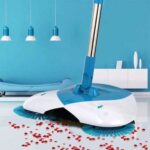 Spin Hand Push Broom Sweeper Household Dust Collector
