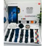 I20 Ultra Max Series 9 49MM With AirPods2 Bonus | 10 In 1 Smartwatch Bundle 2.3 Inch Large Screen 10 Straps - Image 5