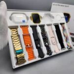 I20 Ultra Max Series 9 49MM With AirPods2 Bonus | 10 In 1 Smartwatch Bundle 2.3 Inch Large Screen 10 Straps - Image 4