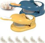 2 in 1 Samosa Pastry Dough Maker Dumpling Maker Dumpling Mold Dumpling Press Machine For Dumpling Maker Mould Kitchen Hand Dumpling Making Tools Ravioli Mould Wrapper Baking Pastry Manual Press Maker - Image 4