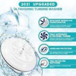 2-in-1 Ultrasonic Turbo  Portable Mini Turbine Washing Machine with USB Cable - Image 4