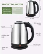 Electric Kettle Premium Quality And Polished Body Automatic Kettle Turn Off Technology - Image 2