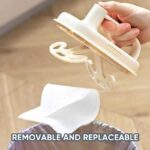 Replaceable Kitchen Magic Brush Powerful  Cleaning Rag with 50 Disposable Wipes - Image 2