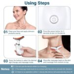 Neck Face Massager Face Sculpting Tool   Skin Care Facial Massage Device with 3 Colors Modes for Skin Rejuvenation for Double Chin - Image 5